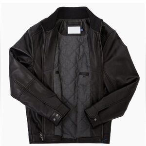*SOLD* [NWT] Peter Manning Men's Black 100% Leather Jacket (Size 2X)
